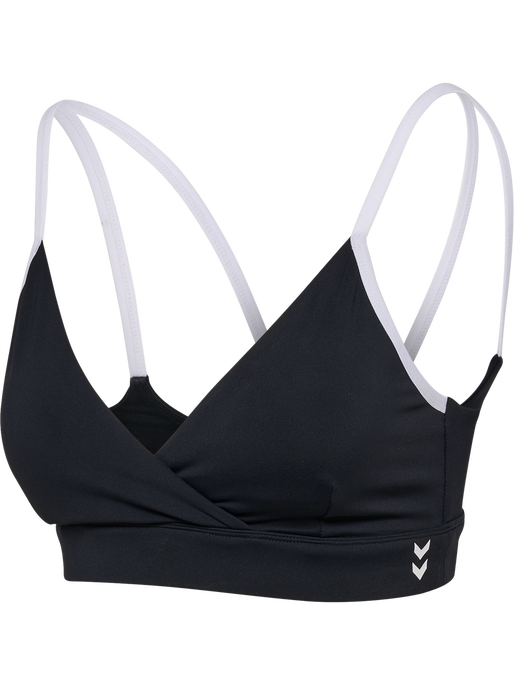 hmlYOGA STRAP BRA, BLACK, packshot