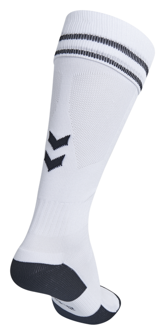 ELEMENT FOOTBALL SOCK , WHITE/BLACK, packshot