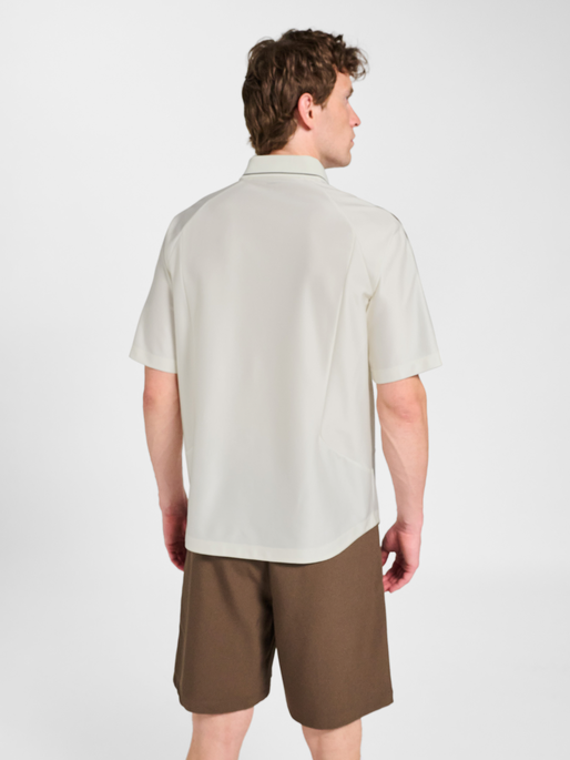 hmlROOT SOCCER JERSEY S/S, CANNOLI CREAM, model