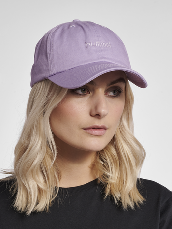 hmlLEO CAP, PASTEL LILAC, model