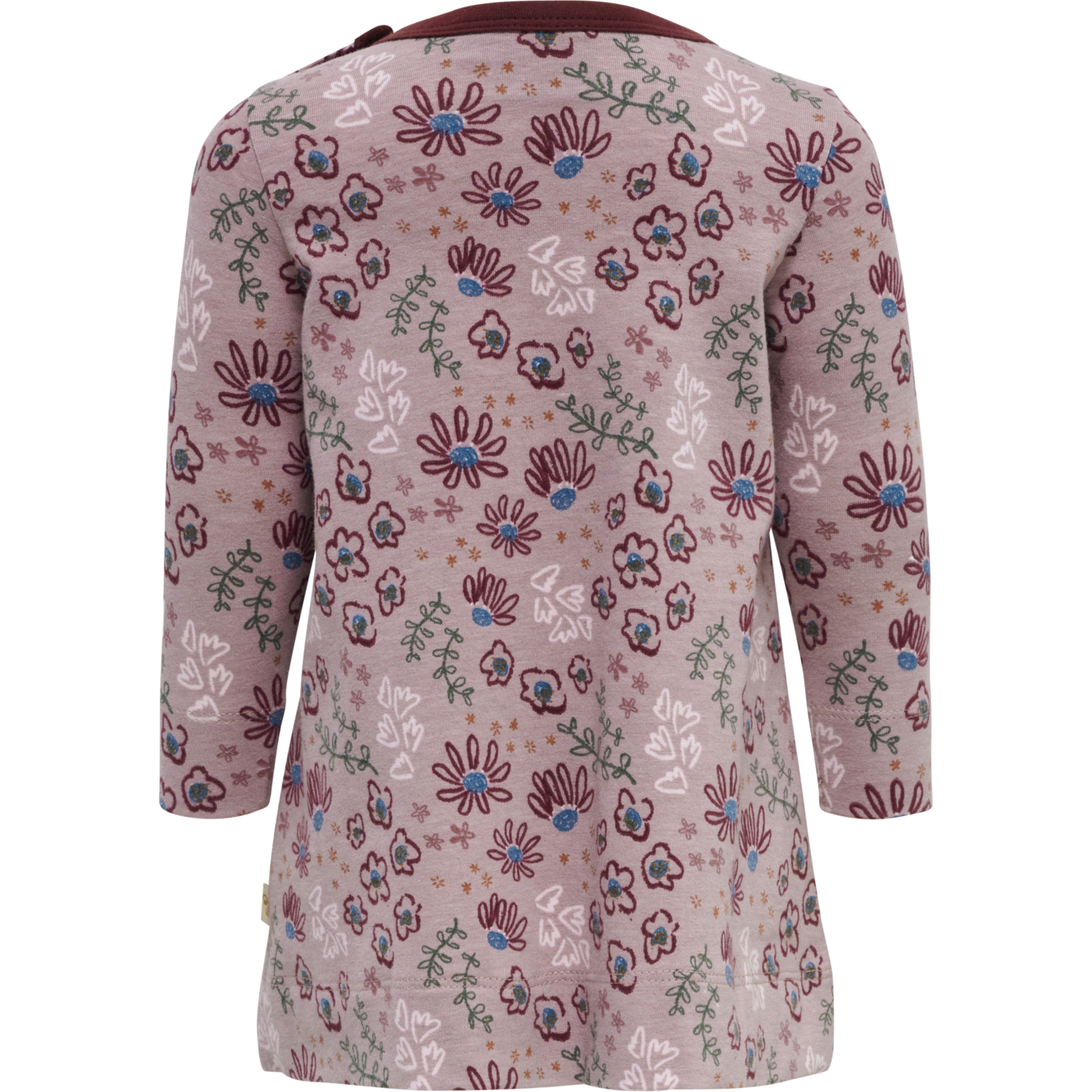 hmlCRAYON DRESS L/S, WOODROSE, packshot