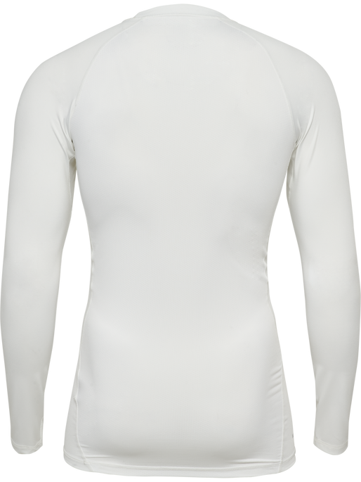 hmlBL PERFORMANCE TEE L/S, WHITE, packshot