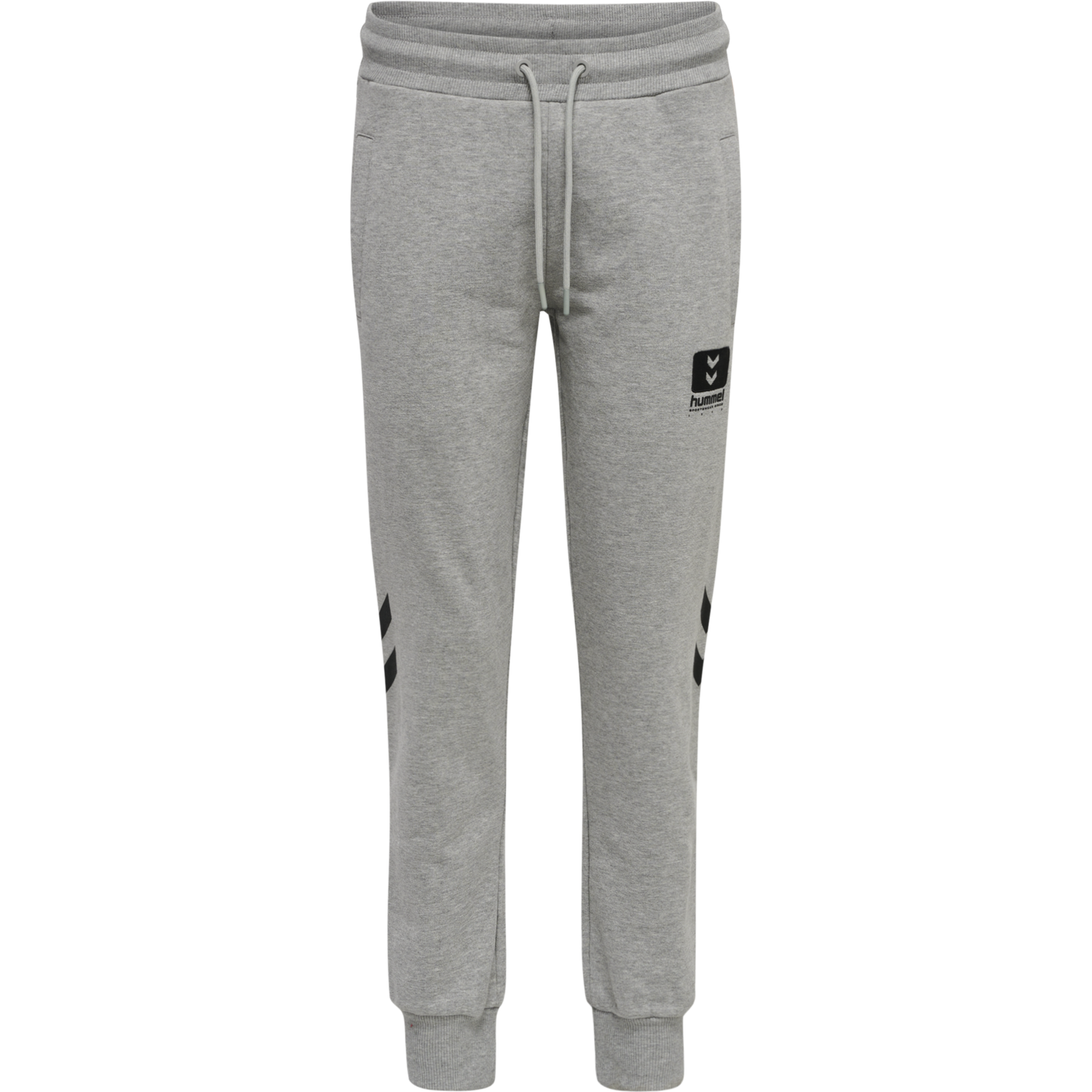 hmlLGC ALULA REGULAR PANTS, GREY MELANGE, packshot