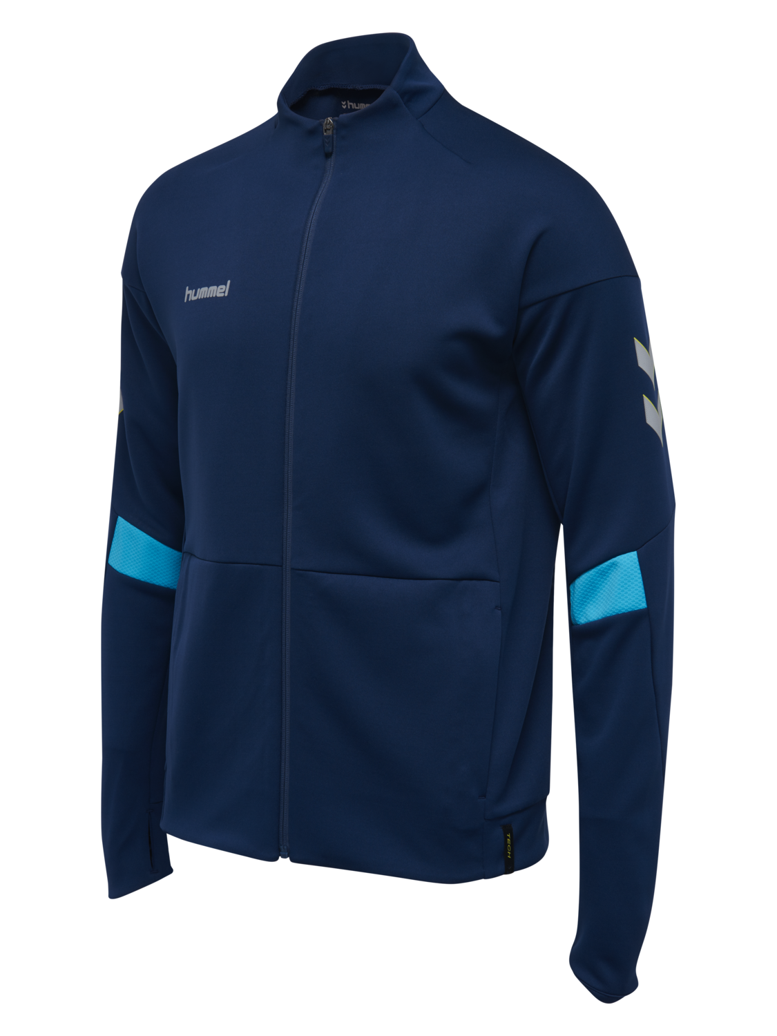 TECH MOVE POLY ZIP JACKET, SARGASSO SEA, packshot