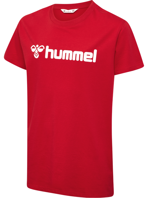 hmlGO 2.0 LOGO T-SHIRT S/S KIDS, TRUE RED, packshot