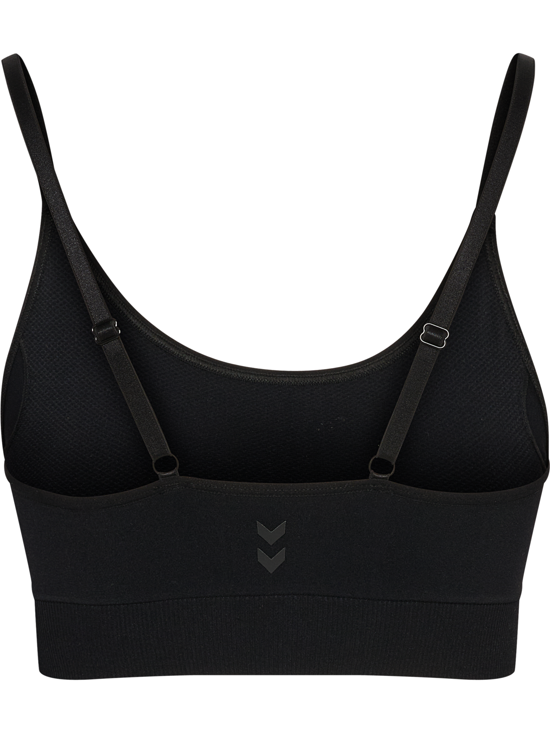 hmlFLOW PADDED BRA, BLACK, packshot