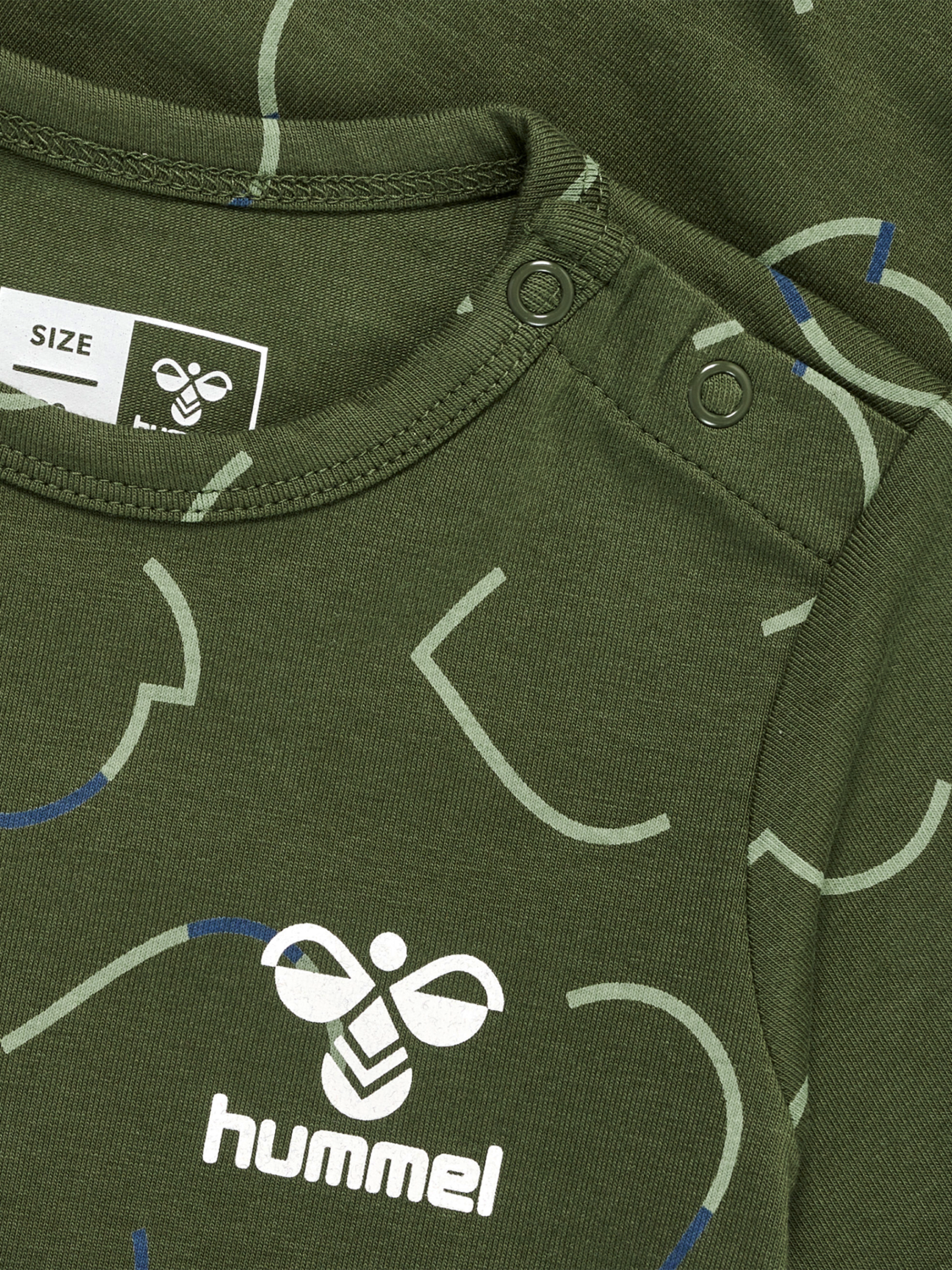 hmlOBI BODY L/S, OLIVE NIGHT, packshot