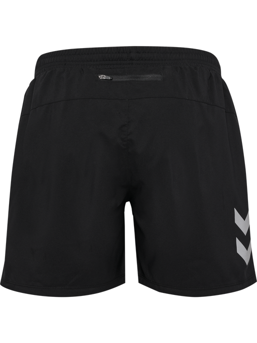 hmlRUN SHORTS, BLACK, packshot