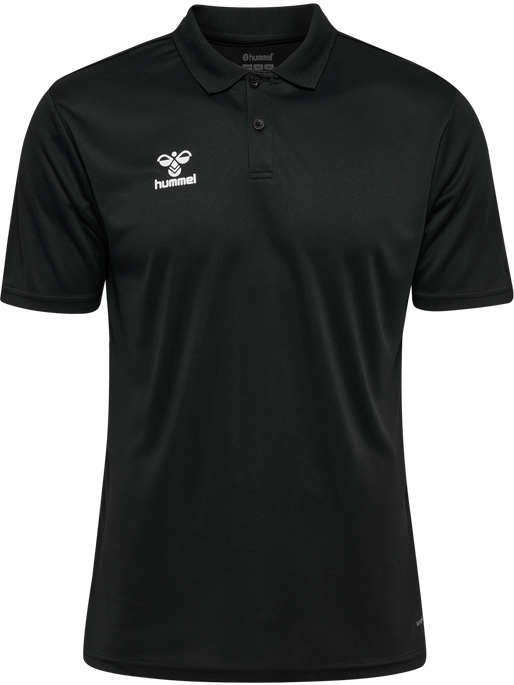 hmlESSENTIAL POLO, BLACK, packshot