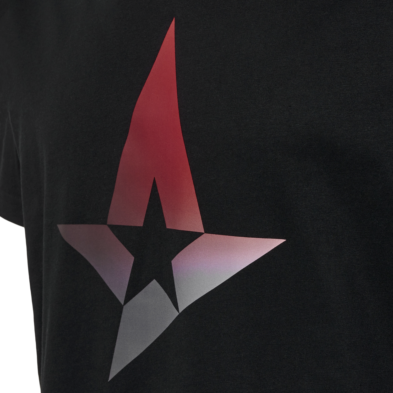 AST BIG STAR BLACK TEE S/S, 2001, packshot