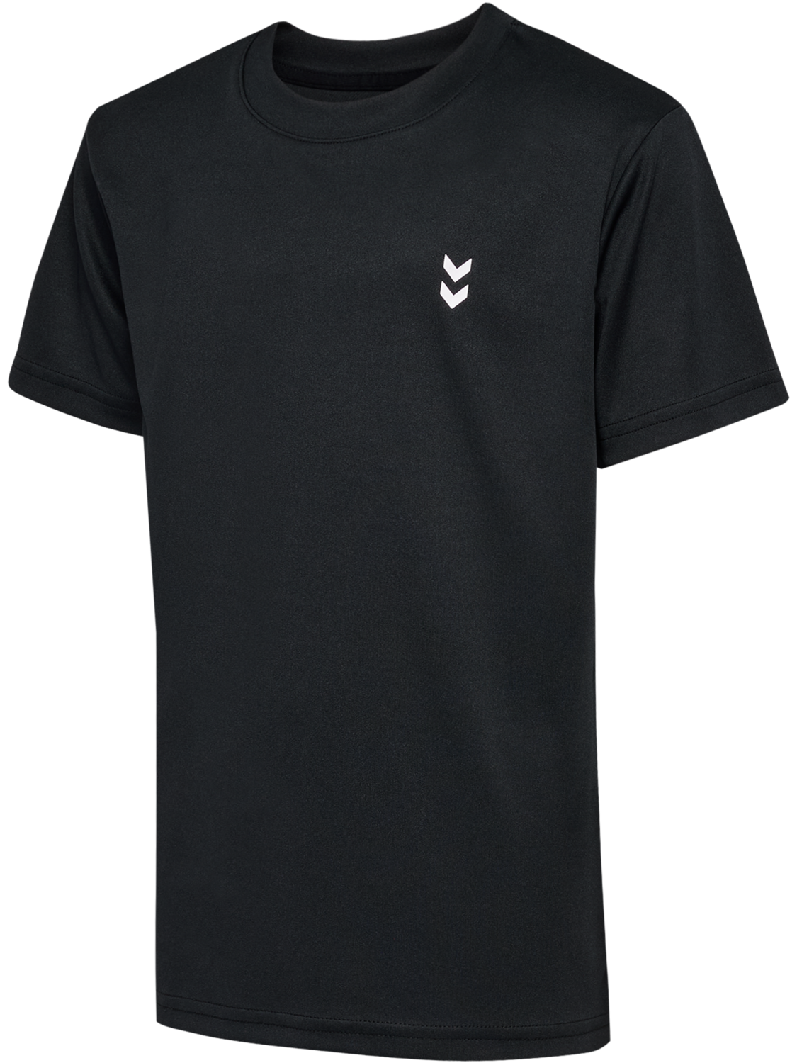 hmlJR PULSE TRAINING T-SHIRT, BLACK, packshot