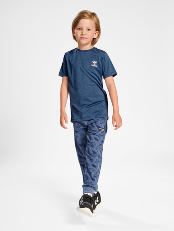hmlMISTRAL T-SHIRT S/S, BERING SEA, model
