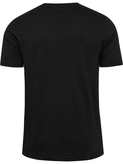 hmlGRAPHIC BOLD LOGO TEE, BLACK, packshot