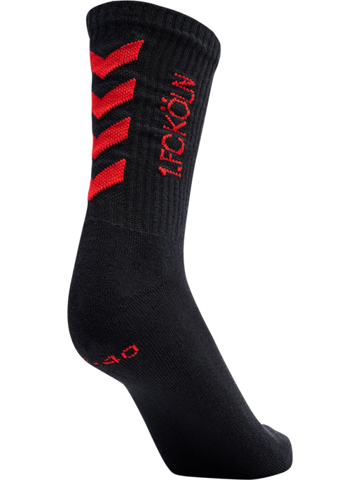 1FCK FUNDAMENTAL SOCKS 3-PACK, BLACK/RED 1FCK FUNDAMENTAL SOCKS 3-PACK, BLACK/RED, packshot