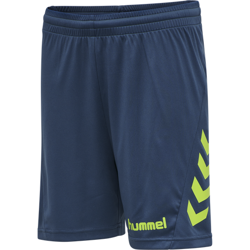 hmlPROMO KIDS DUO SET, LIME PUNCH/DARK DENIM, packshot