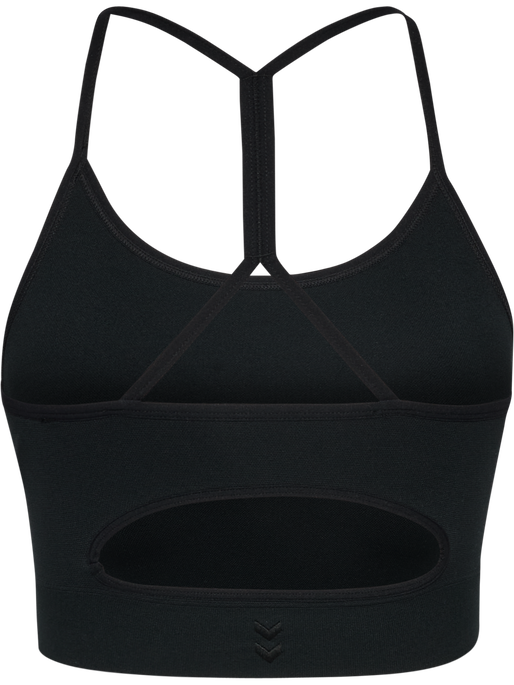 hmlHIIT SEAMLESS BRA, BLACK hmlHIIT SEAMLESS BRA, BLACK, packshot