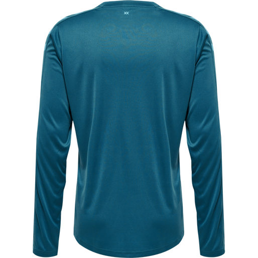 hmlCORE XK POLY JERSEY L/S, BLUE CORAL, packshot