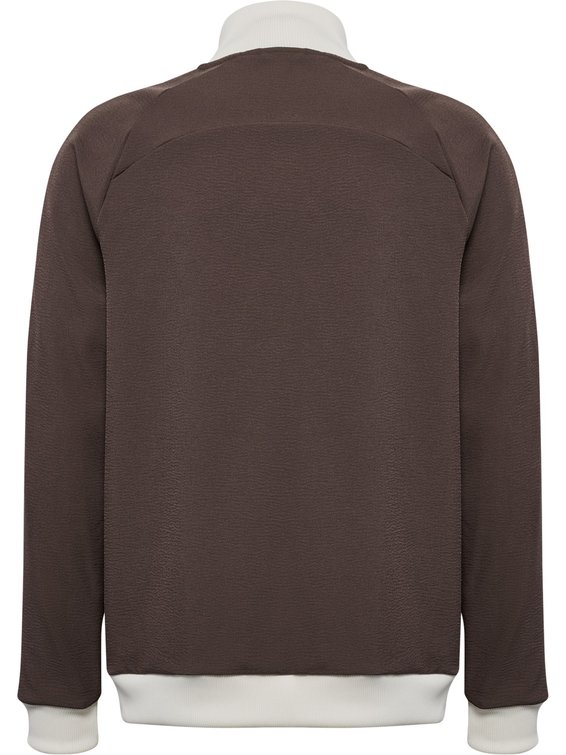 hmlROOT TRACK ZIP JACKET, CHOCOLATE BROWN, packshot