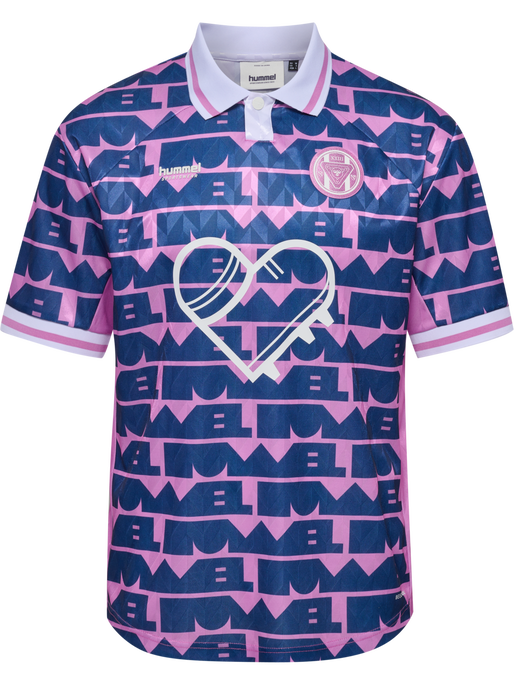 hmlLOOSE SOCCER JERSEY LOVE, VIOLET hmlLOOSE SOCCER JERSEY LOVE, VIOLET, packshot