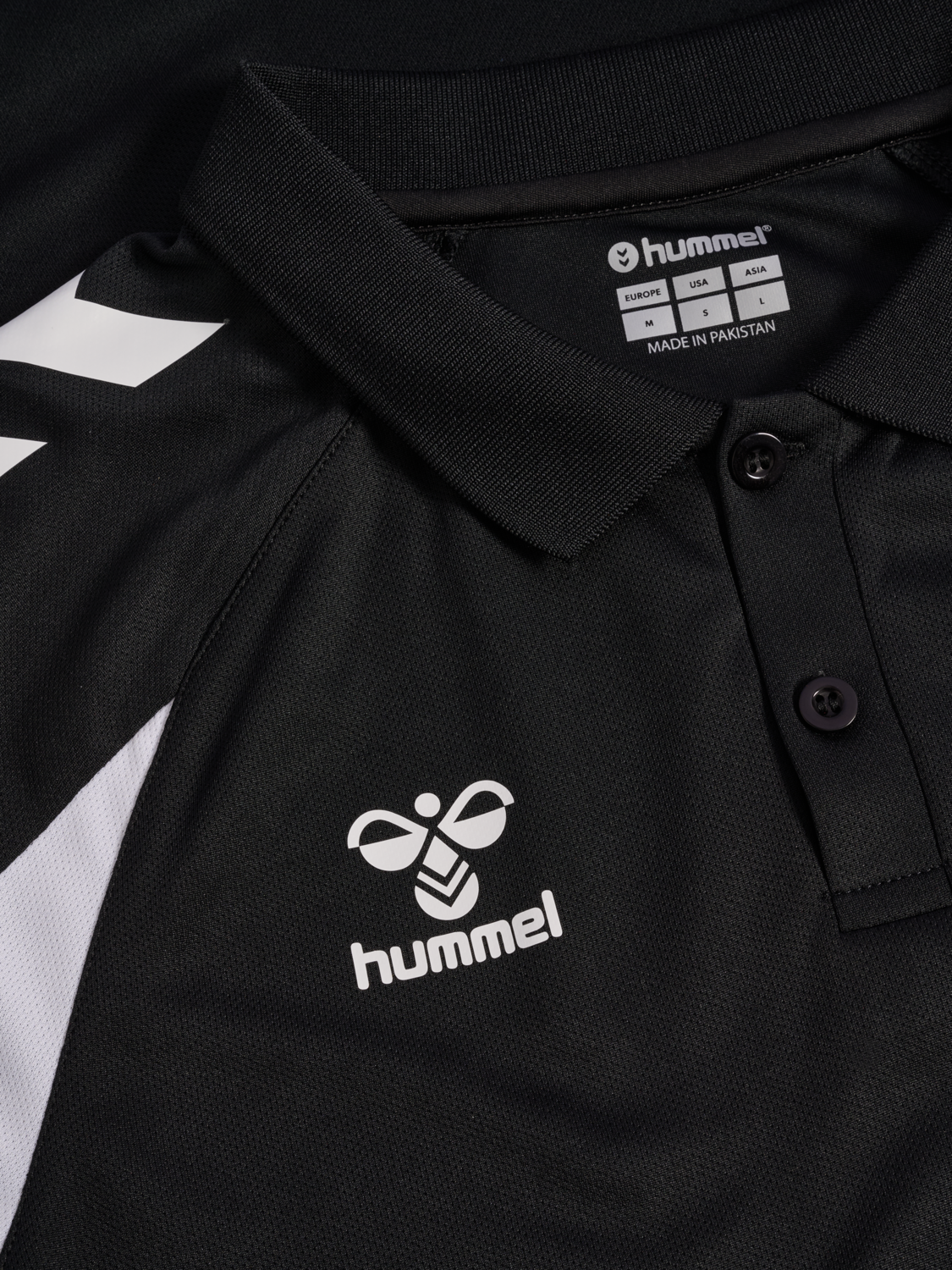 hmlCORE 2.0 POLO, BLACK/WHITE, packshot