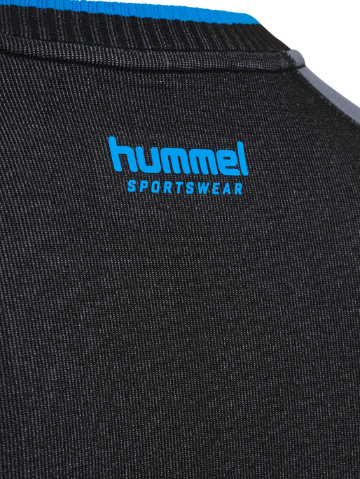 hmlSEAMLESS TEE LS, BLACK hmlSEAMLESS TEE LS, BLACK, packshot