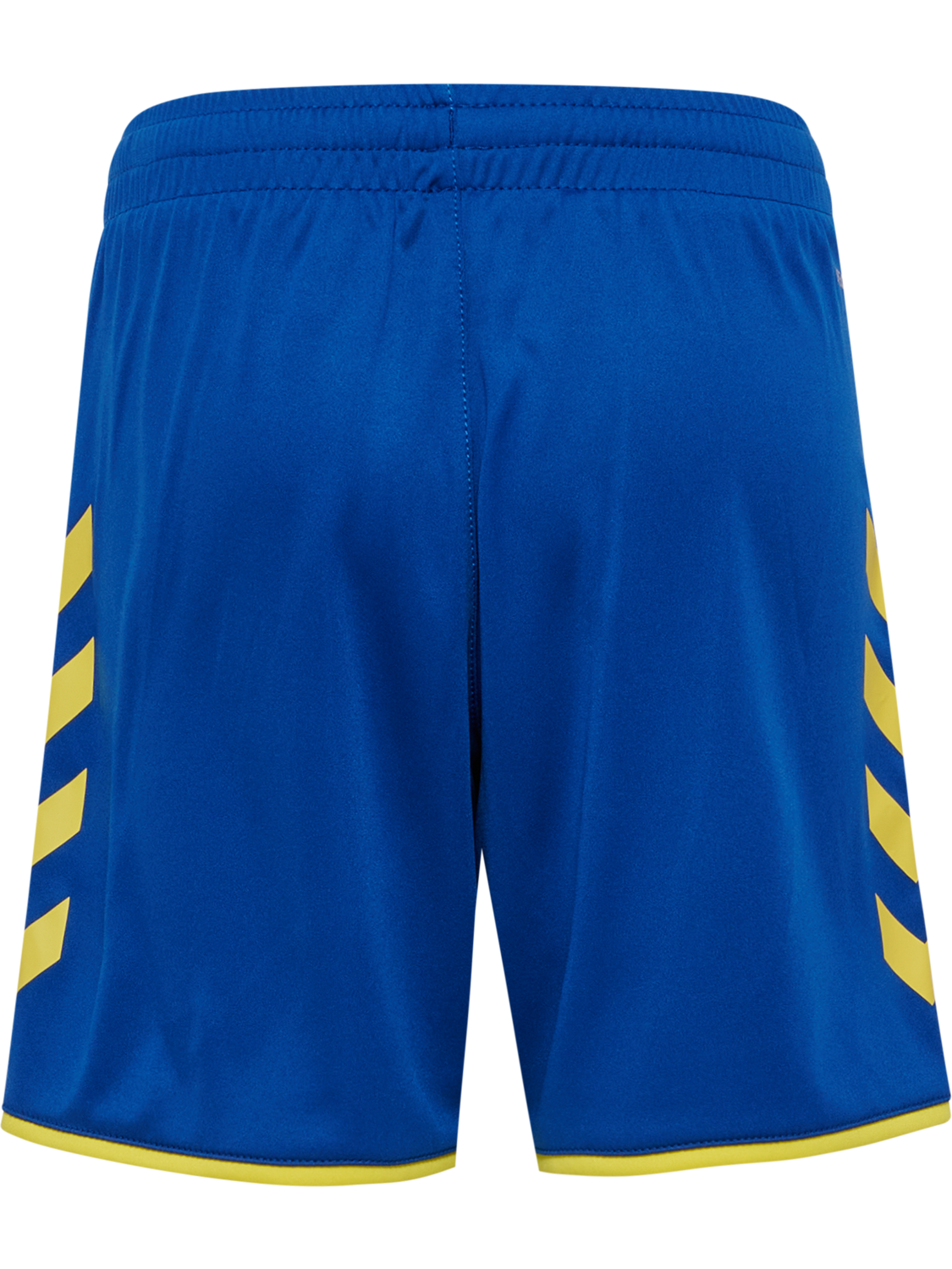 hmlCORE 2.0 SHORTS KIDS, TRUE BLUE/BLAZING YELLOW, packshot