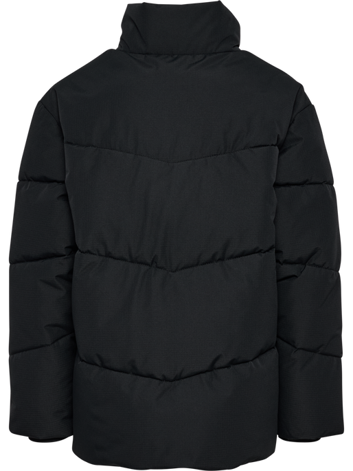 hmlJR PUFFER JACKET, BLACK hmlJR PUFFER JACKET, BLACK, packshot
