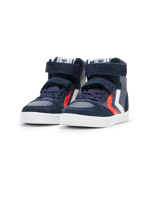 SLIMMER STADIL LEATHER HIGH JR, PEACOAT, packshot