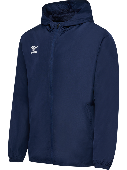 hmlESSENTIAL AW JACKET, MARINE, packshot