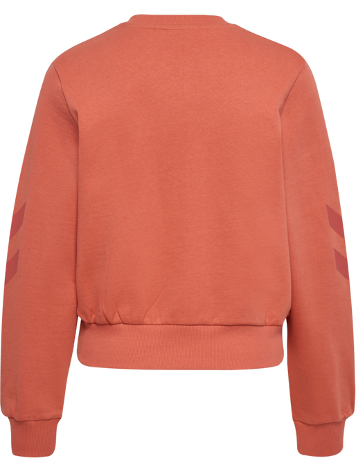 hmlLEGACY WOMAN SWEATSHIRT, APRICOT BRANDY, packshot