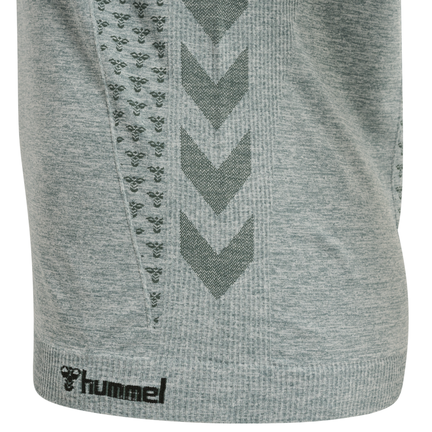 hmlCI SEAMLESS T-SHIRT, NORTH ATLANTIC MELANGE, packshot