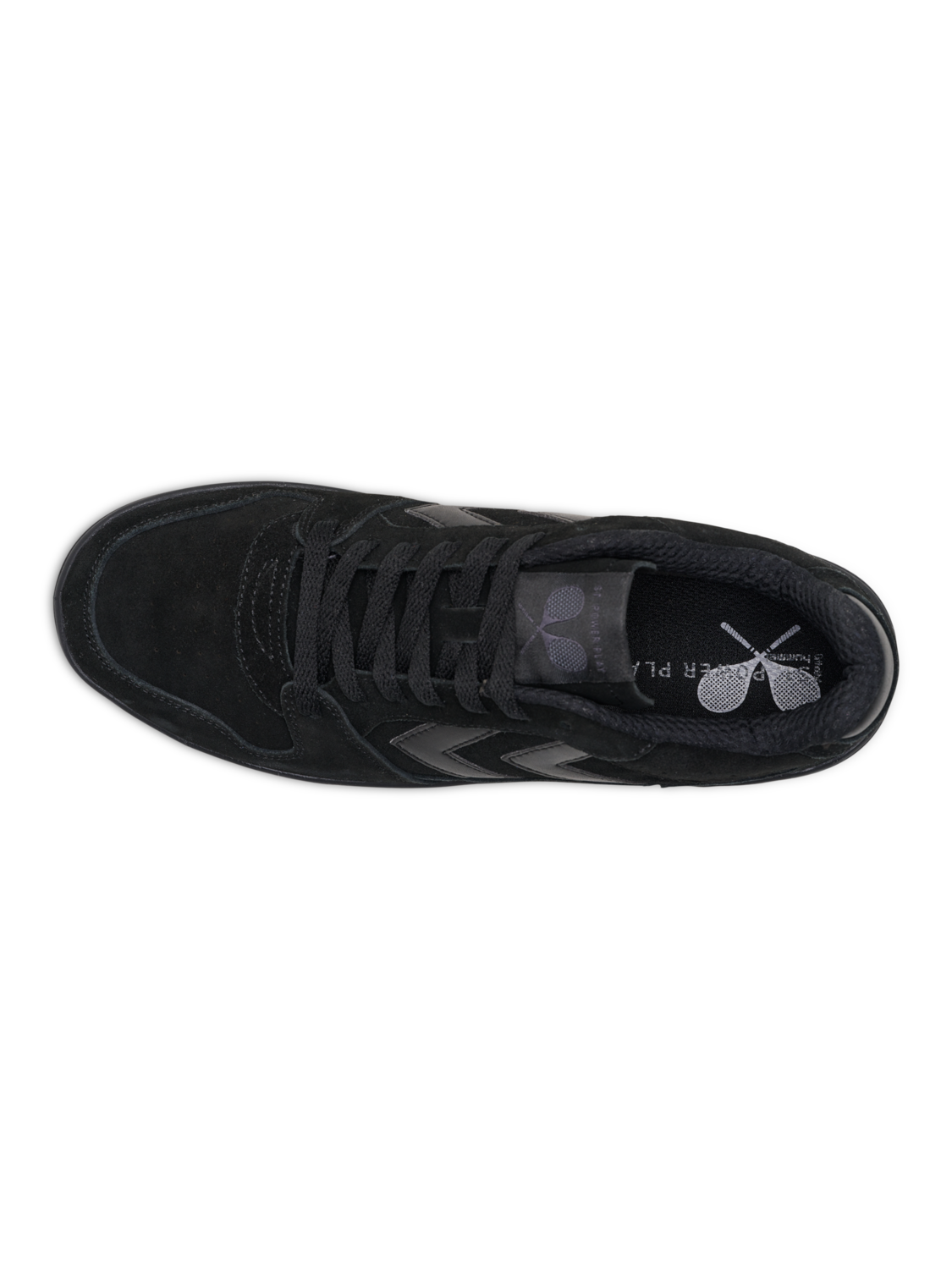 ST. POWER PLAY SUEDE, BLACK/BLACK, packshot