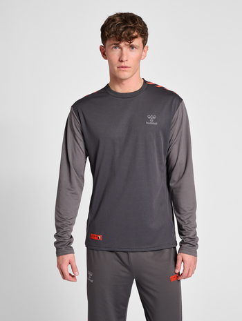 hmlPRO GRID GAME JERSEY L/S, FORGED IRON, model