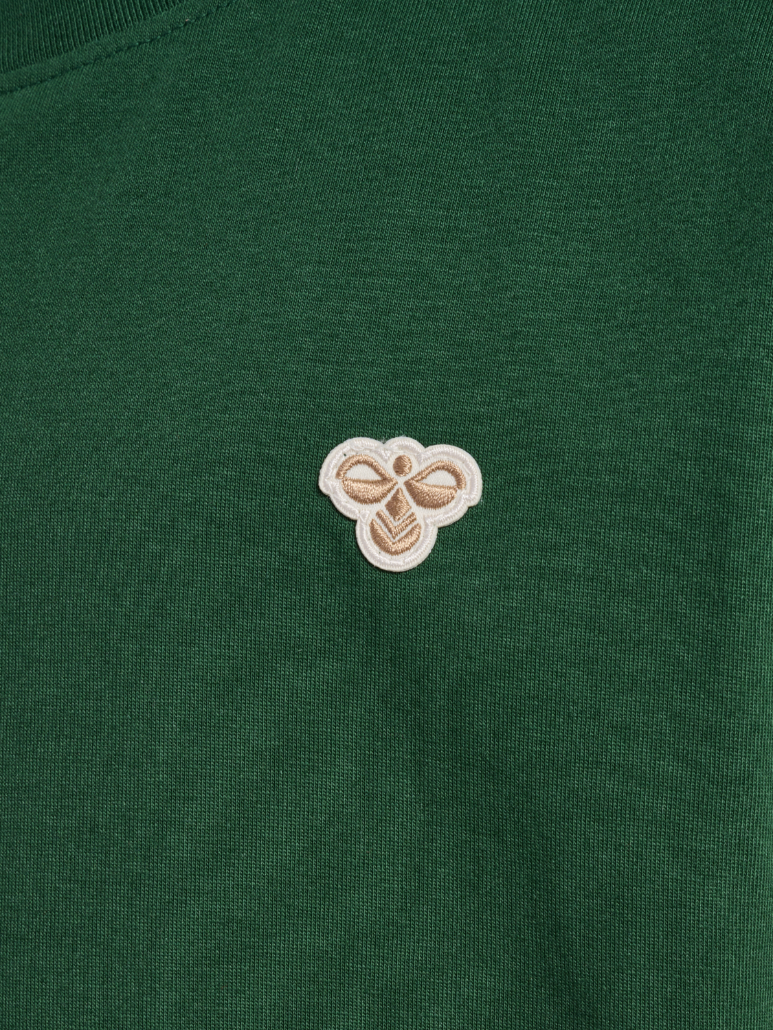 hmlJR LOOSE T-SHIRT S/S BEE, DARK GREEN, packshot