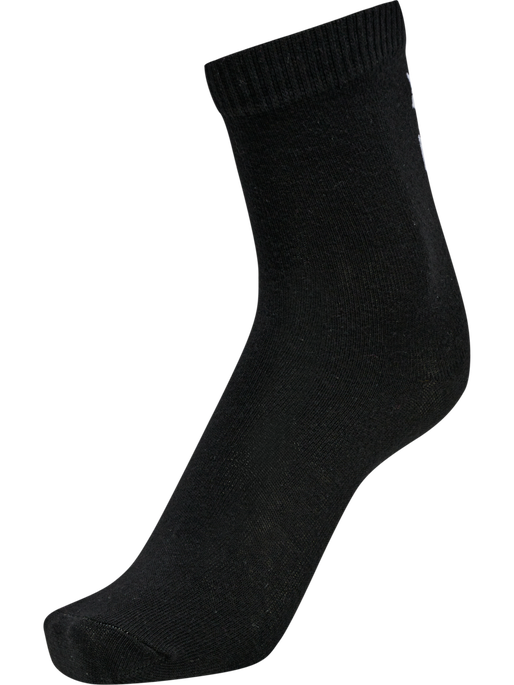 hmlMAKE MY DAY SOCK 5-PACK, BLACK/BLACK hmlMAKE MY DAY SOCK 5-PACK, BLACK/BLACK, packshot