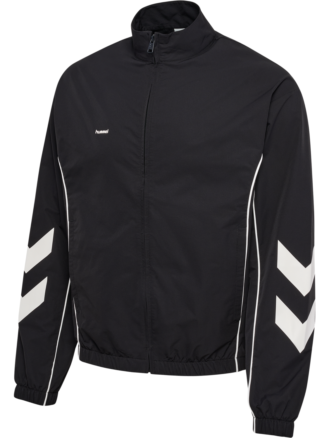 hmlI-D RIPSTOP M TRACK JACKET, BLACK BEAUTY, packshot