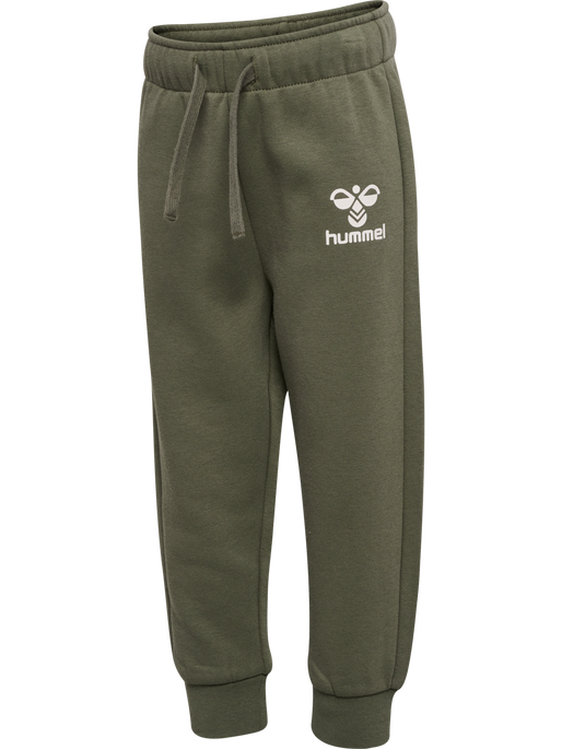 hmlHUMMING CREWSUIT, DUSTY OLIVE, packshot