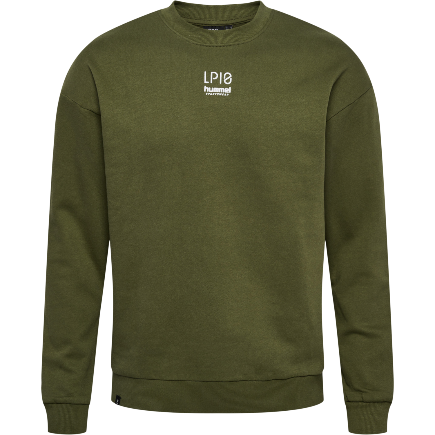 hmlLP10 BOXY SWEATSHIRT, IVY GREEN, packshot