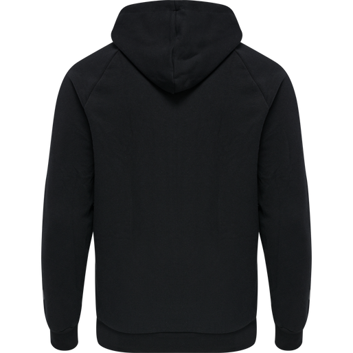 hmlISAM ZIP HOODIE, BLACK, packshot