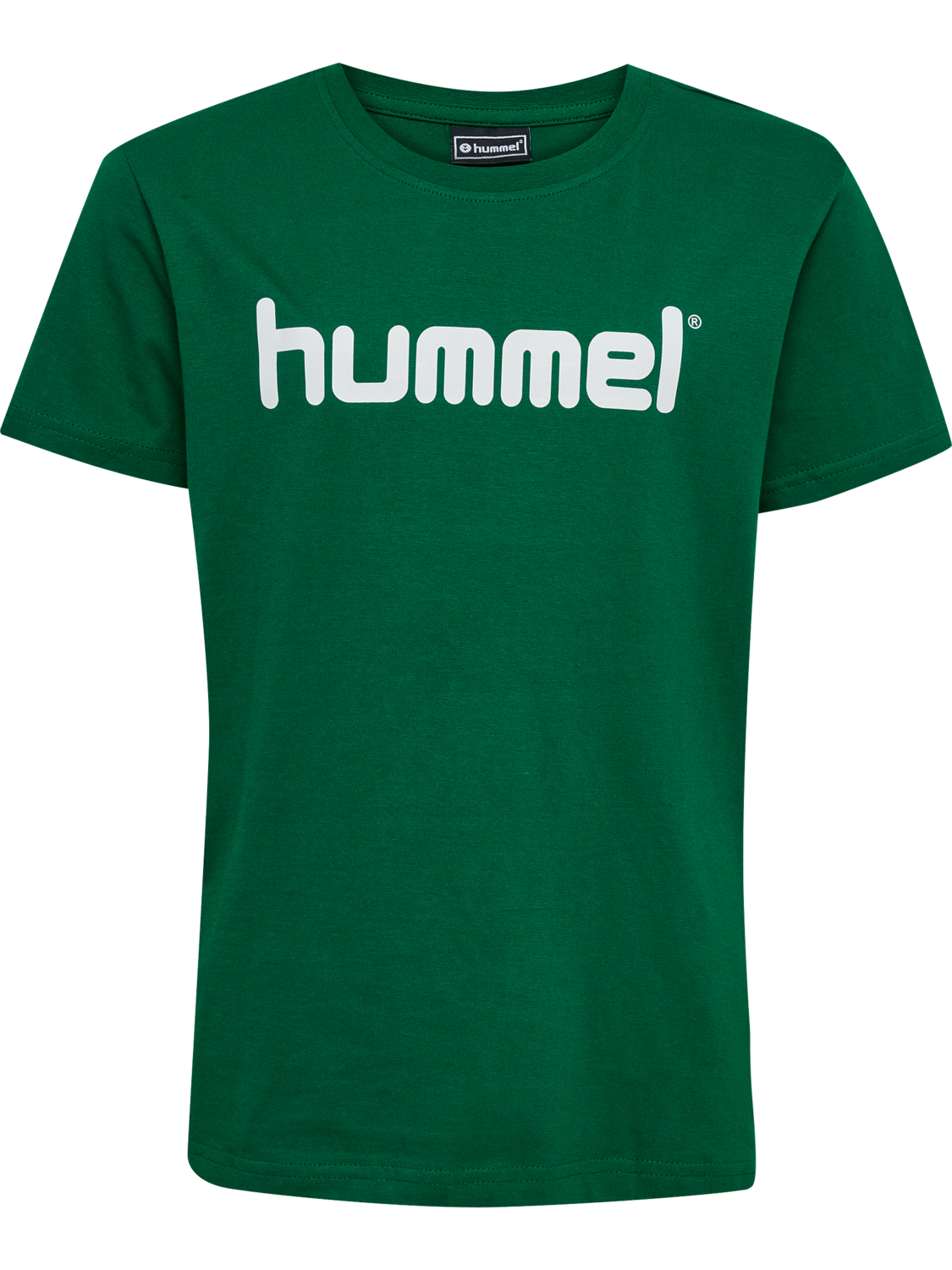 cotton logo t shirt