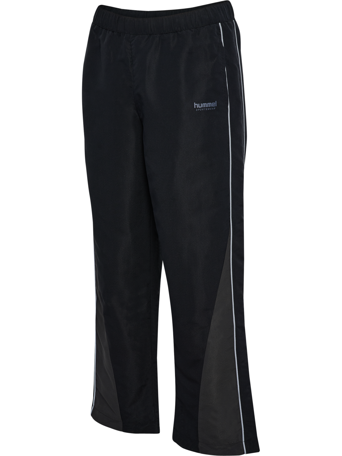 hmlLOOSE TRACK PANTS TOPSCORER, BLACK/EBONY, packshot