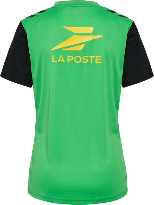 FFHB NEW REFEREE JERSEY S/S WO, POISON GREEN WO SPONSOR FFHB NEW REFEREE JERSEY S/S WO, POISON GREEN WO SPONSOR, packshot