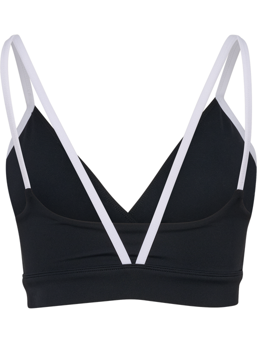 hmlYOGA STRAP BRA, BLACK, packshot