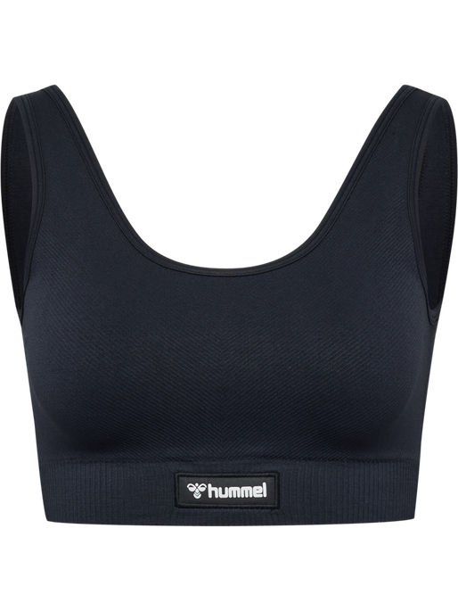 hmlALIVE SEAMLESS BRA, BLACK hmlALIVE SEAMLESS BRA, BLACK, packshot
