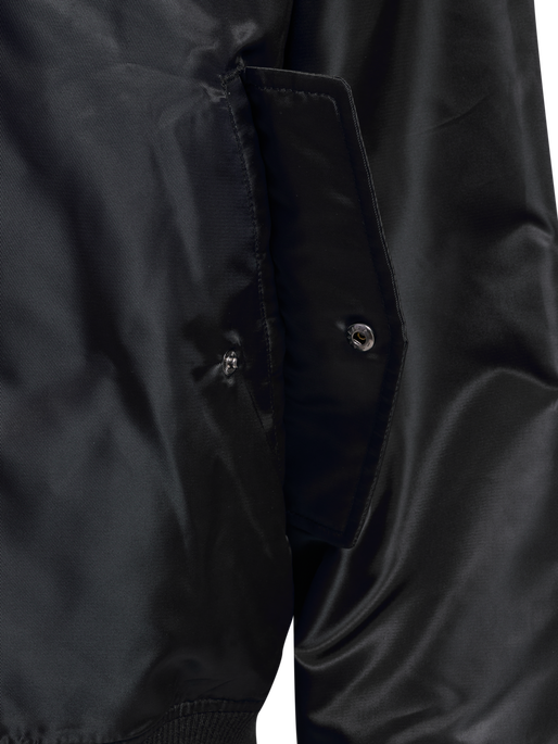 hmlBASEBALL JACKET BEE, BLACK hmlBASEBALL JACKET BEE, BLACK, packshot