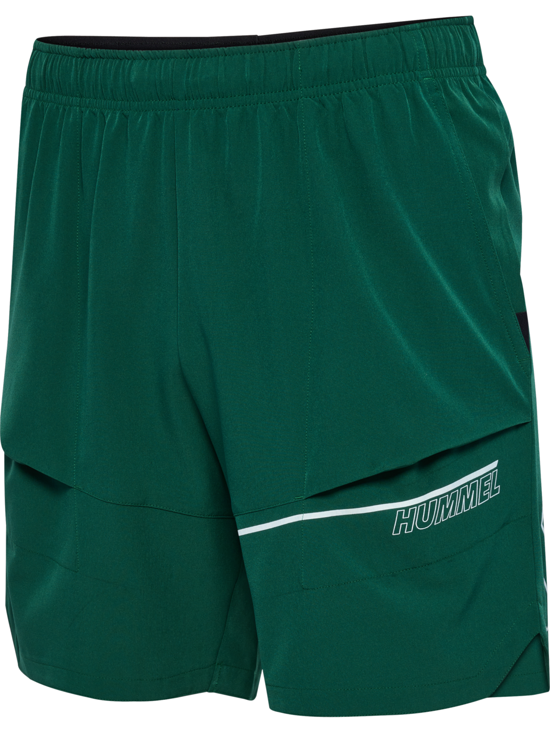 hmlCOURT POCKET SHORTS, RAIN FOREST, packshot