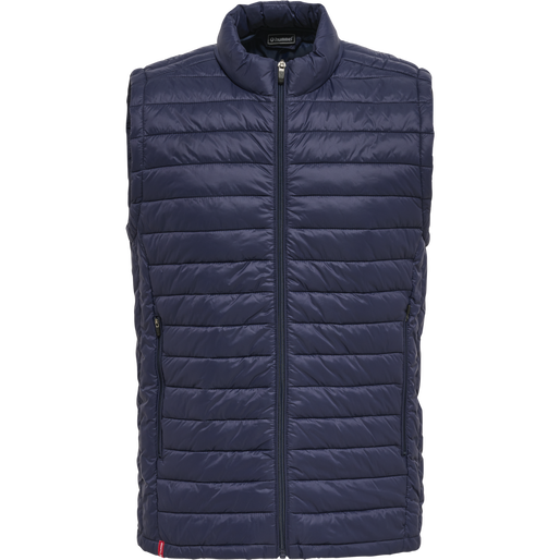 hmlRED QUILTED WAISTCOAT, MARINE, packshot