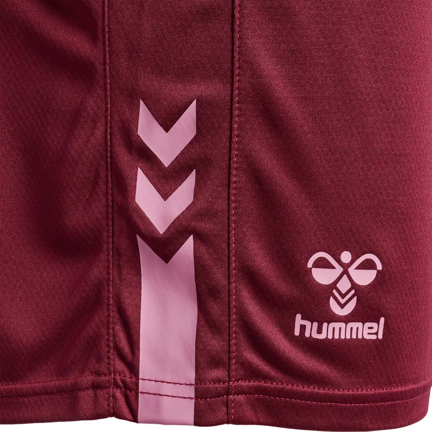 hmlACTIVE PL SHORTS WOMAN, BURGUNDY, packshot