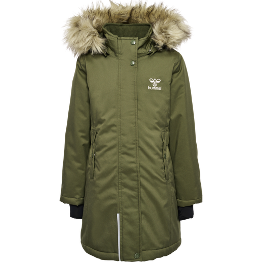 hmlALMA TEX COAT, OLIVE NIGHT, packshot