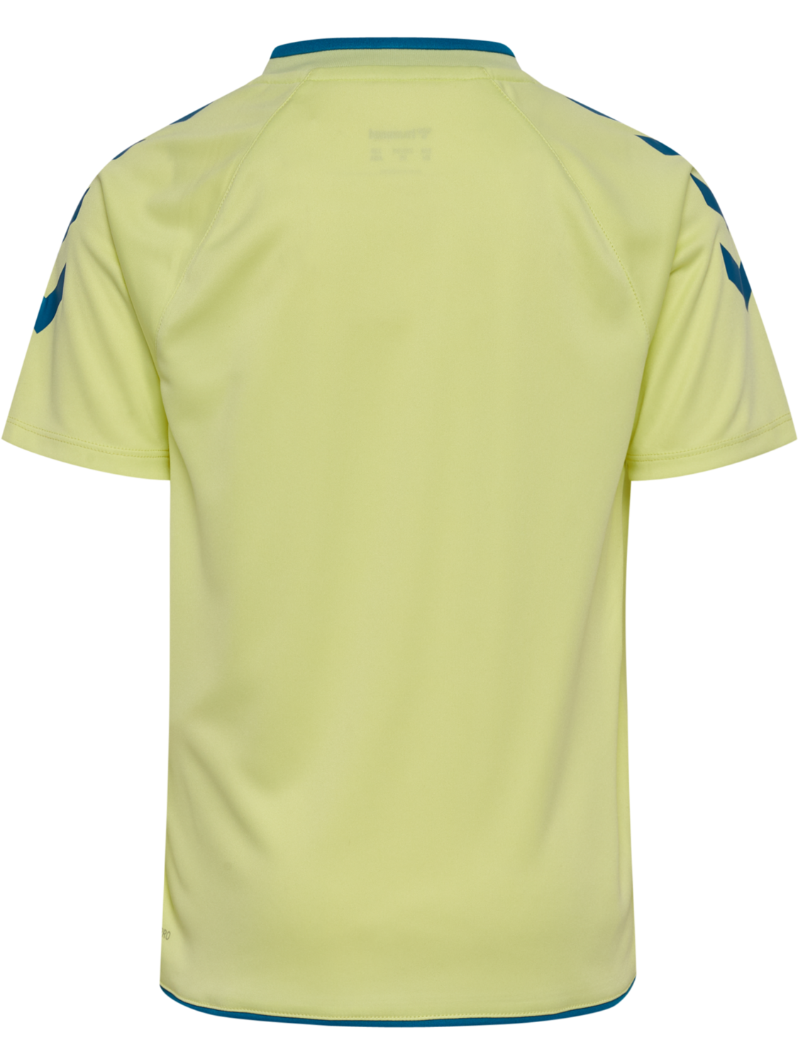 hmlCORE 2.0 JERSEY S/S KIDS, PALE LIME YELLOW/CELESTIAL, packshot